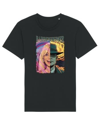 Barbenheimer Cartoon Black