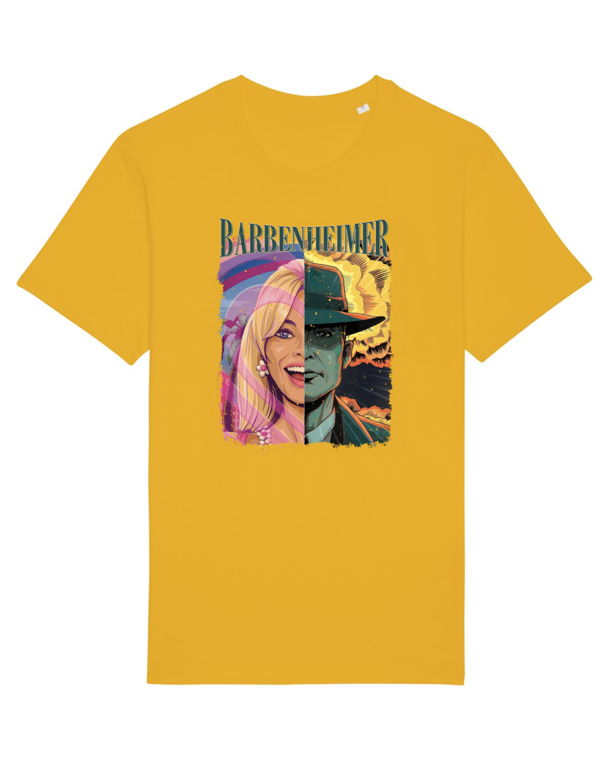 Tricou mânecă scurtă Unisex Rocker Spectra Yellow