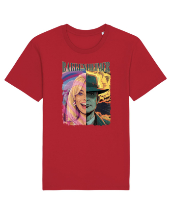Barbenheimer Cartoon Red