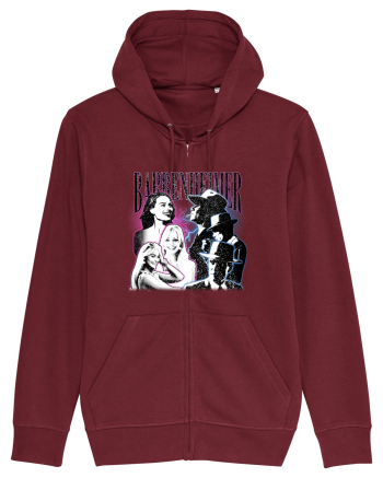 Barbenheimer Grunge Burgundy