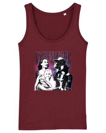 Barbenheimer Grunge Burgundy