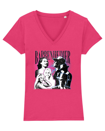 Barbenheimer Grunge Raspberry