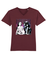 Barbenheimer Grunge Tricou mânecă scurtă guler V Bărbat Presenter