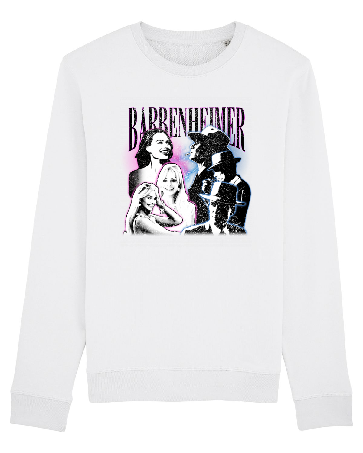 Bluză mânecă lungă Unisex Rise White