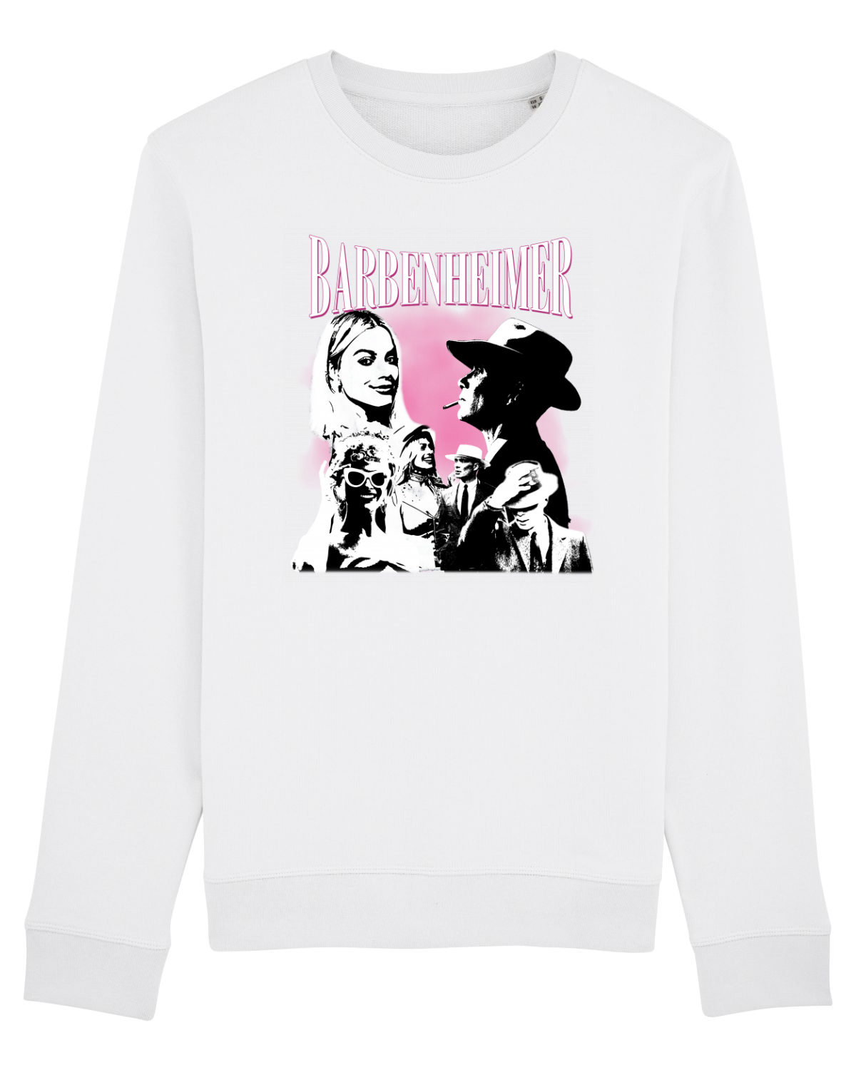 Bluză mânecă lungă Unisex Rise White