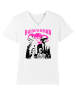 Barbenheimer Theme Tricou mânecă scurtă guler V Bărbat Presenter
