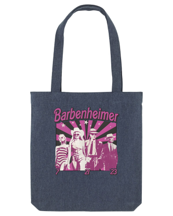 Barbenheimer Stars Midnight Blue