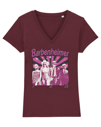 Barbenheimer Stars Burgundy