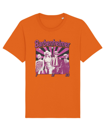 Barbenheimer Stars Bright Orange