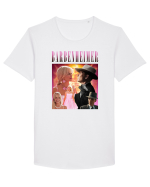 Barbenheimer Gradient Tricou mânecă scurtă guler larg Bărbat Skater