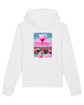 Barbenheimer Barbie Poster White