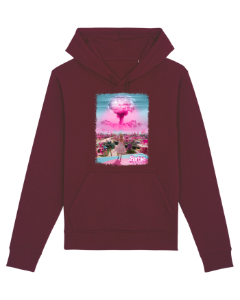 Barbenheimer Barbie Poster Burgundy