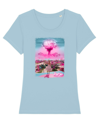 Barbenheimer Barbie Poster Sky Blue