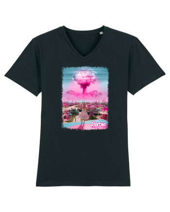 Barbenheimer Barbie Poster Black