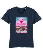 Barbenheimer Barbie Poster Tricou mânecă scurtă guler V Bărbat Presenter