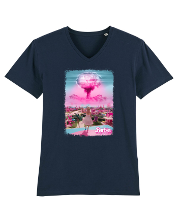 Barbenheimer Barbie Poster French Navy