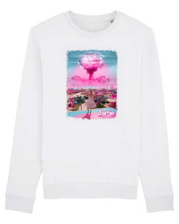 Barbenheimer Barbie Poster White