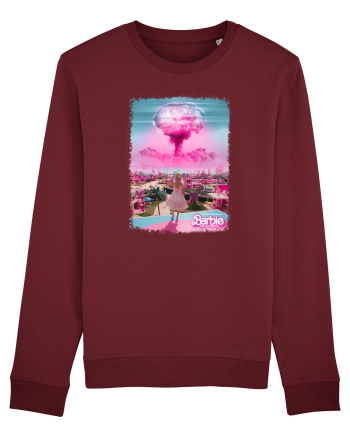 Barbenheimer Barbie Poster Burgundy