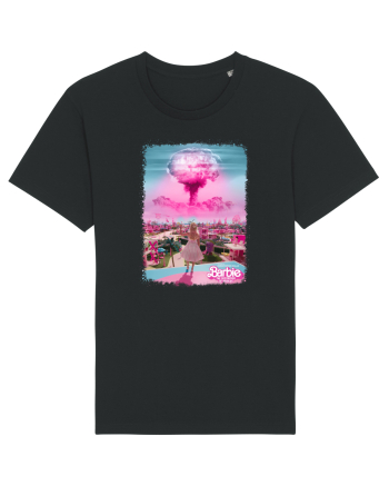 Barbenheimer Barbie Poster Black