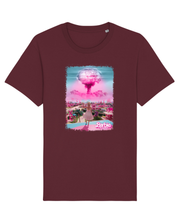 Barbenheimer Barbie Poster Burgundy