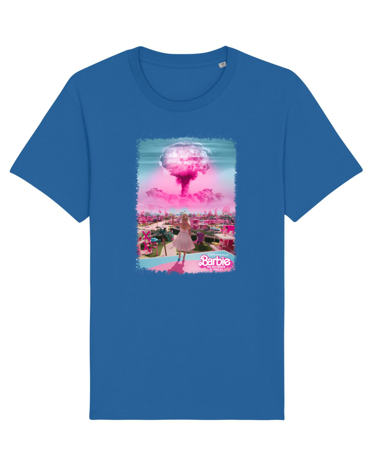 Tricou mânecă scurtă Unisex Rocker Royal Blue