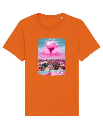 Barbenheimer Barbie Poster Bright Orange