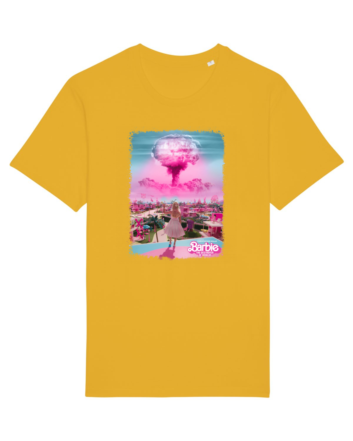 Tricou mânecă scurtă Unisex Rocker Spectra Yellow