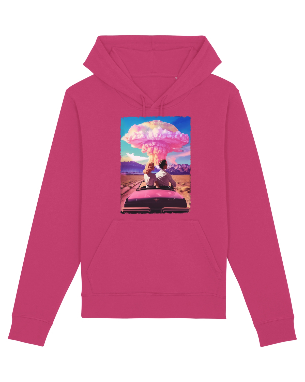 Hanorac Unisex Drummer Raspberry
