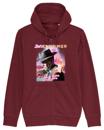 Barbenheimer Come On Bobby Let's Go Party Burgundy