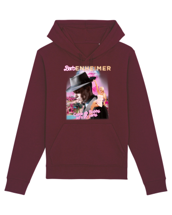 Barbenheimer Come On Bobby Let's Go Party Burgundy