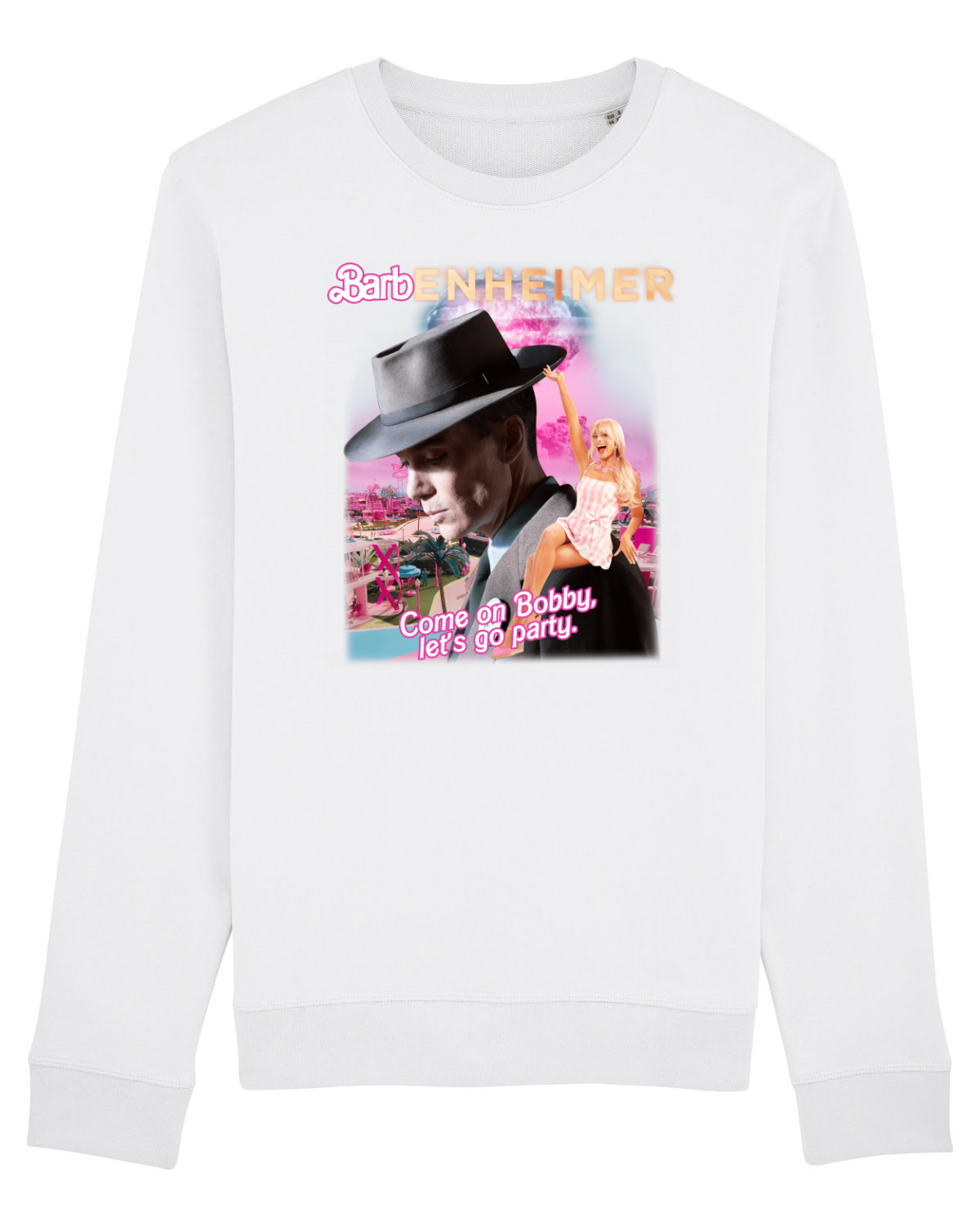 Bluză mânecă lungă Unisex Rise White