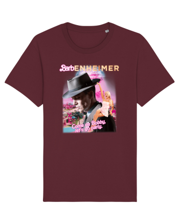 Barbenheimer Come On Bobby Let's Go Party Burgundy