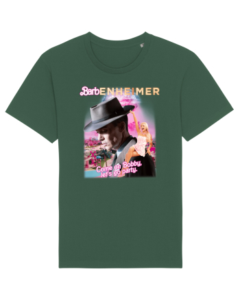 Barbenheimer Come On Bobby Let's Go Party Bottle Green