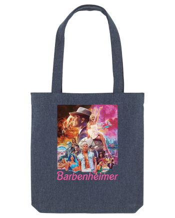 Barbenheimer Poster Midnight Blue
