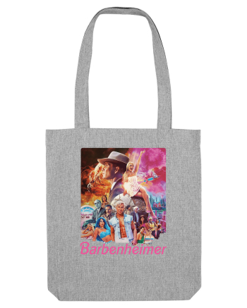 Barbenheimer Poster Heather Grey