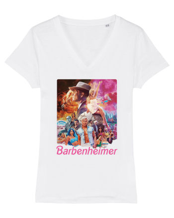 Barbenheimer Poster White