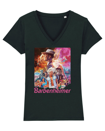 Barbenheimer Poster Black