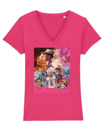 Barbenheimer Poster Raspberry
