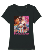 Barbenheimer Poster Tricou mânecă scurtă guler larg fitted Damă Expresser