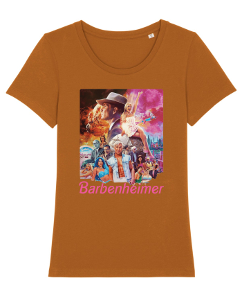 Barbenheimer Poster Roasted Orange