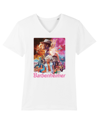 Barbenheimer Poster White