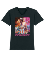 Barbenheimer Poster Tricou mânecă scurtă guler V Bărbat Presenter