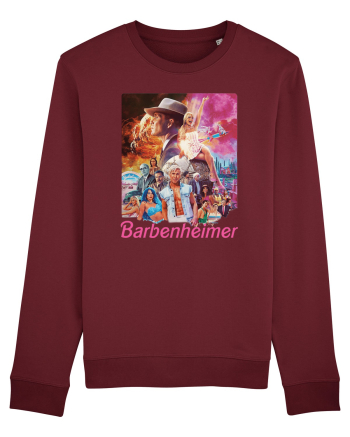 Barbenheimer Poster Burgundy