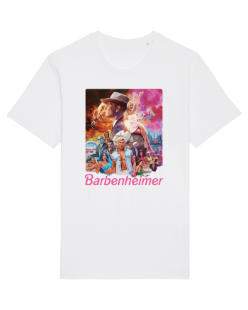 Barbenheimer Poster White