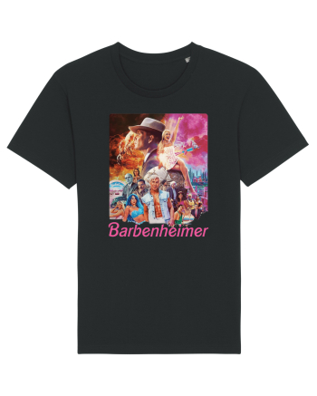 Barbenheimer Poster Black