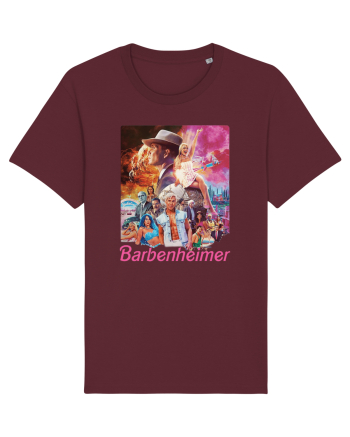 Barbenheimer Poster Burgundy