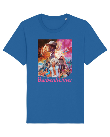 Barbenheimer Poster Royal Blue