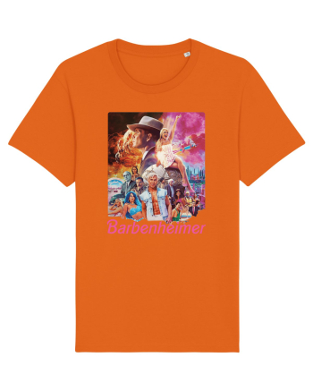 Barbenheimer Poster Bright Orange