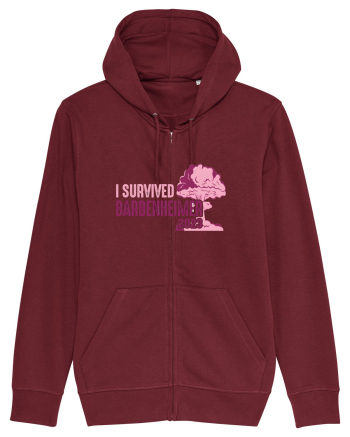 I Survived Barbenheimer 2023 Burgundy
