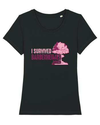 I Survived Barbenheimer 2023 Black